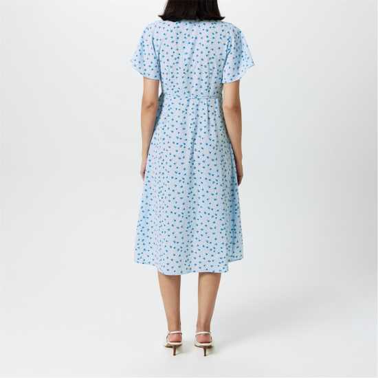 Vero Moda Vm Saki Wrap Dress  Дамски поли и рокли