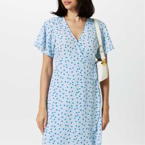 Vero Moda Vm Saki Wrap Dress  Дамски поли и рокли