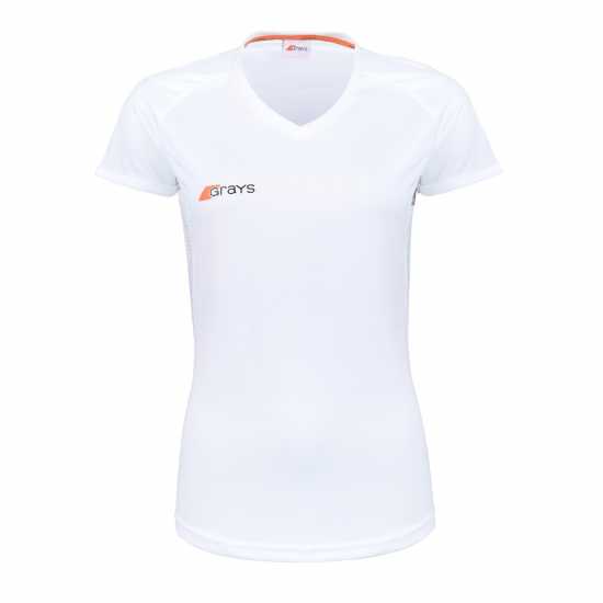 Grays Apex650Shirt Sn10 White Дамски тениски и фланелки