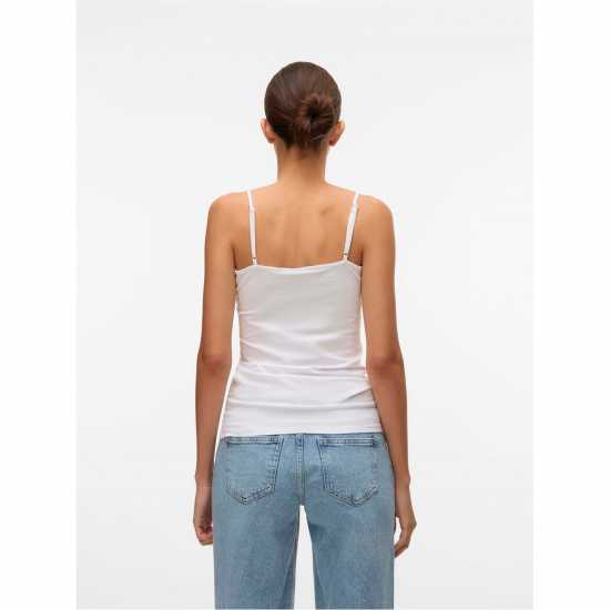Vero Moda Vm Sft V Singlet Ld62 Bright White 