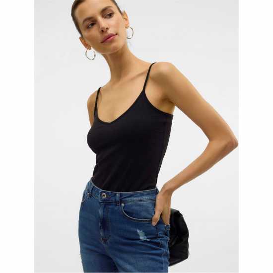 Vero Moda Vm Sft V Singlet Ld62 Black Vero Moda Vm Sft V Singlet Ld62 Black