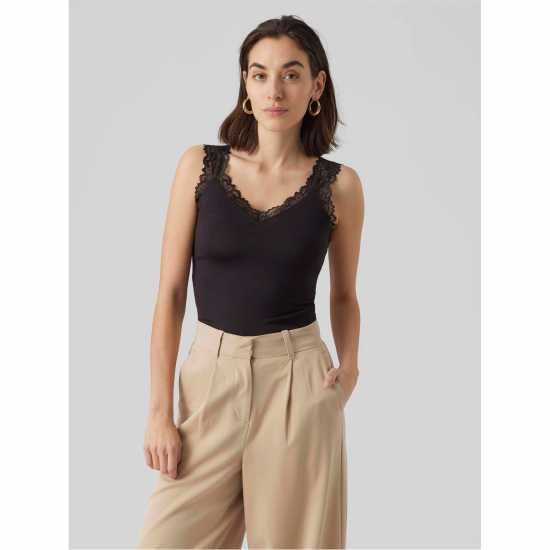 Vero Moda Vm Rosa Sl Top Ld62 Black 