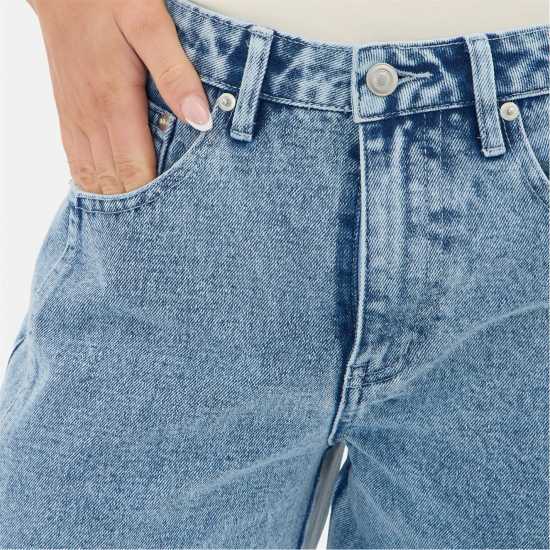 I Saw It First Barrel Leg Seam Jean I Saw It First Barrel Leg Seam Jean