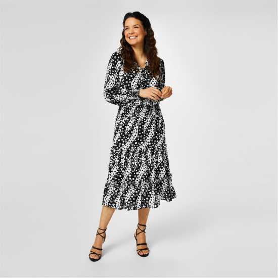 Biba Tiered Dress  Дамски поли и рокли