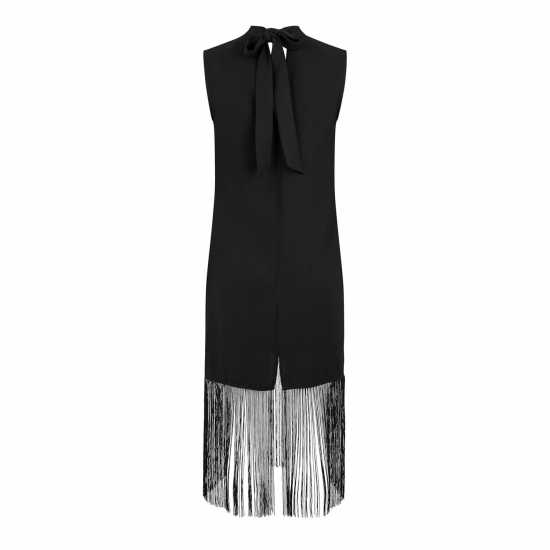 Biba Fringe Hem Dress  Дамски поли и рокли