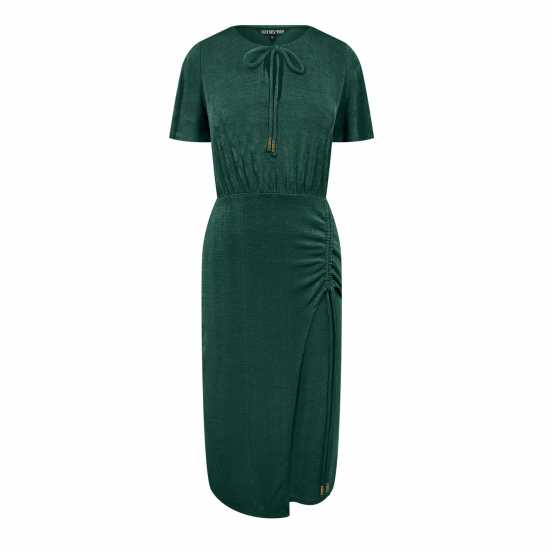 Дамски поли и рокли Biba Рокля Жарсе Keyhole Jersey Dress Тъмно зелено Biba Рокля Жарсе Keyhole Jersey Dress Тъмно зелено Дамски поли и рокли