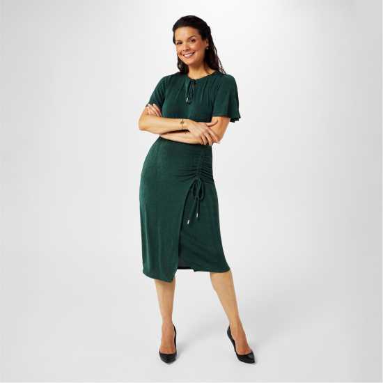 Дамски поли и рокли Biba Рокля Жарсе Keyhole Jersey Dress Тъмно зелено Biba Рокля Жарсе Keyhole Jersey Dress Тъмно зелено Дамски поли и рокли