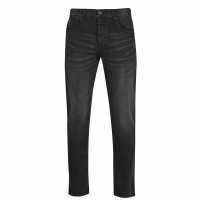 Lee Cooper Мъжки Дънки Класически Regular Jeans Mens Black Мъжки дънки