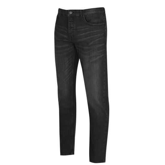 Lee Cooper Мъжки Дънки Класически Regular Jeans Mens Black Мъжки дънки