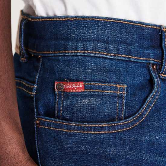 Мъжки дънки Lee Cooper Regular Jeans Тъмно перо Lee Cooper Regular Jeans Тъмно перо Мъжки дънки