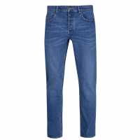 Lee Cooper Мъжки Дънки Класически Regular Jeans Mens Mid Wash Мъжки дънки