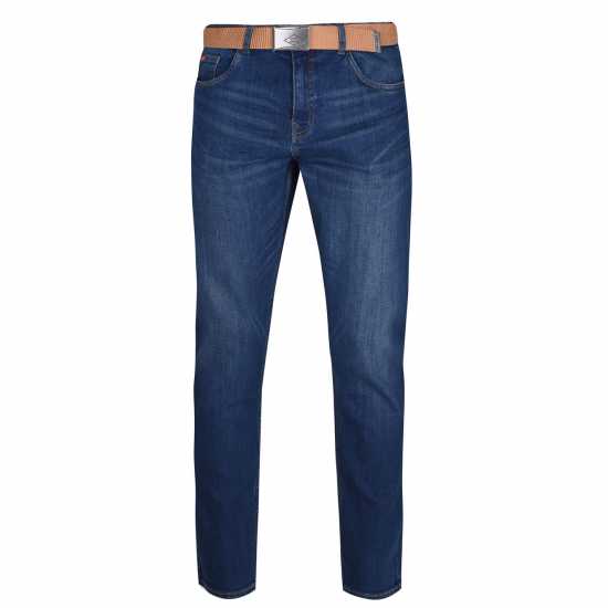 Мъжки дънки Lee Cooper Мъжки Джинси С Колан Belted Jeans Mens Тъмно перо Lee Cooper Мъжки Джинси С Колан Belted Jeans Mens Тъмно перо Мъжки дънки