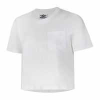 Umbro Diamond Crop T-Shirt Womens  Дамски тениски и фланелки