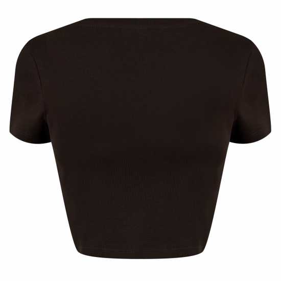 Jack Wills Cropped Baby T-Shirt Цвят 1 Дамски тениски и фланелки