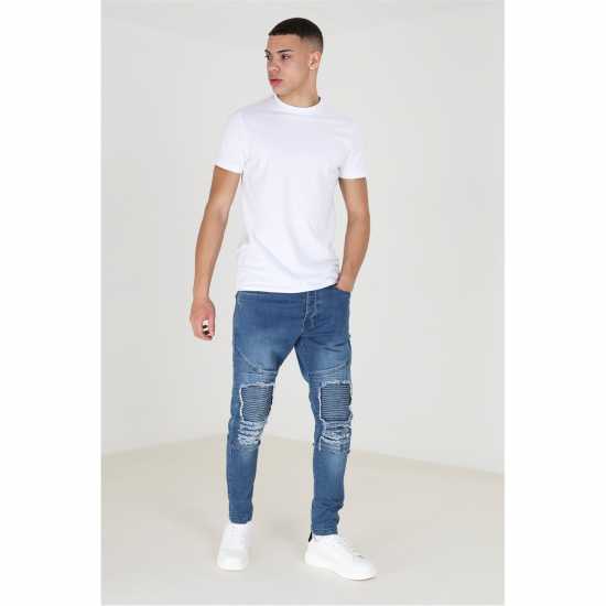 Мъжки дънки Brave Soul Biker Jean Brave Soul Biker Jean Мъжки дънки