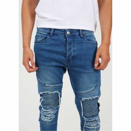Мъжки дънки Brave Soul Biker Jean Brave Soul Biker Jean Мъжки дънки
