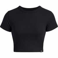 Under Armour Rival Rib Bby T Ld54 Black Дамски тениски и фланелки