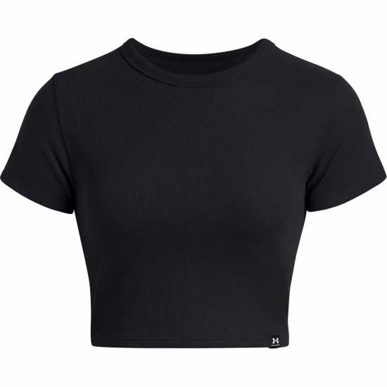 Under Armour Rival Rib Bby T Ld54 Black Дамски тениски и фланелки