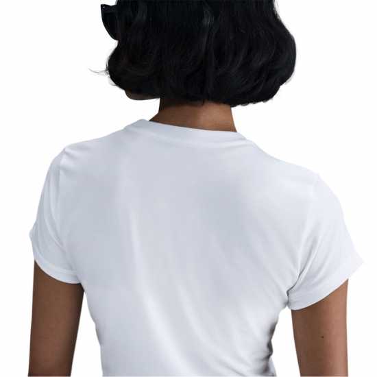 Nike Chill Crop Tee Ld53 Бяло Дамски тениски и фланелки