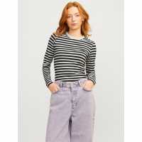Jjxx Celine Long Sleeve Stripe T-Shirt  Дамски тениски и фланелки