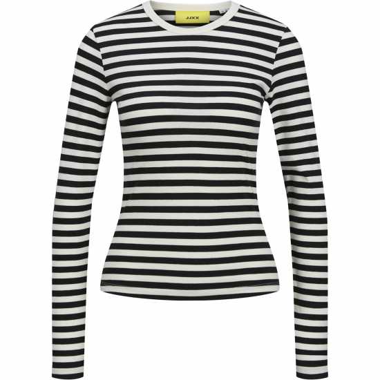 Дамски тениски и фланелки Jjxx Celine Long Sleeve Stripe T-Shirt Jjxx Celine Long Sleeve Stripe T-Shirt Дамски тениски и фланелки