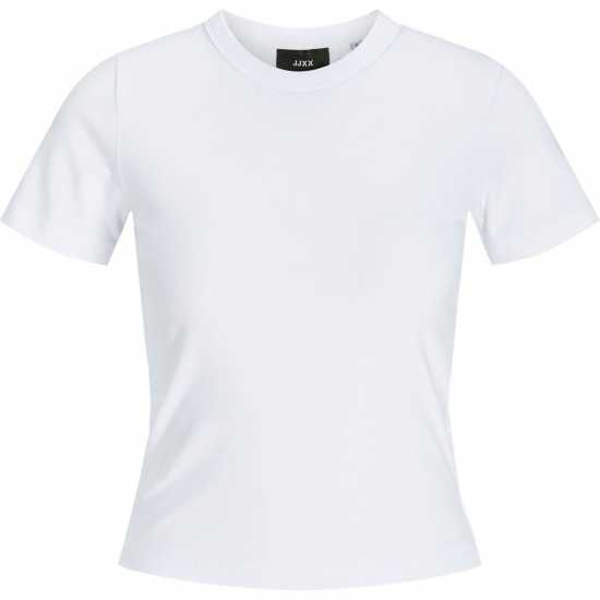 Дамски тениски и фланелки Jjxx Gigi Baby Tee Ярко бяло Jjxx Gigi Baby Tee Ярко бяло Дамски тениски и фланелки