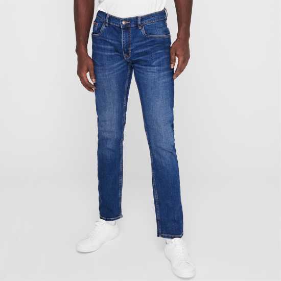 Lee Cooper Fit Jeans Средно перо Мъжки дънки