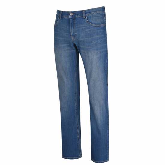 Lee Cooper Мъжки Дънки Над Глезена Bootcut Jeans Mens Vintage Wash Мъжки дънки