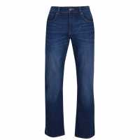 Lee Cooper Мъжки Дънки Над Глезена Bootcut Jeans Mens Dark Indigo Мъжки дънки