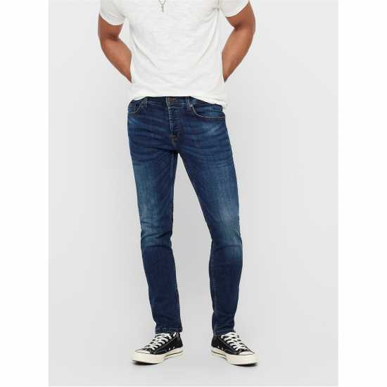 Only And Sons Вталени Дънки 5076 Skinny Jeans  Мъжки дънки