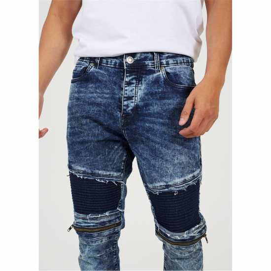Brave Soul Wash Biker Jean  Мъжки дънки