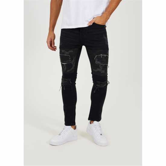 Brave Soul Wash Biker Jean  Мъжки дънки