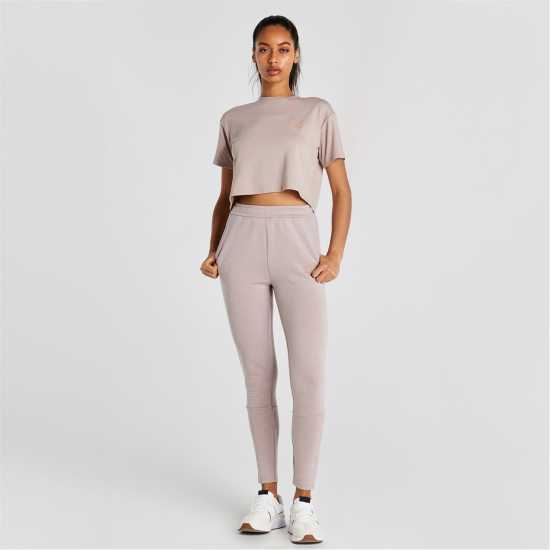Дамски тениски и фланелки Siksilk Sports Essentials Crop Top Womens Розово Siksilk Sports Essentials Crop Top Womens Розово Дамски тениски и фланелки