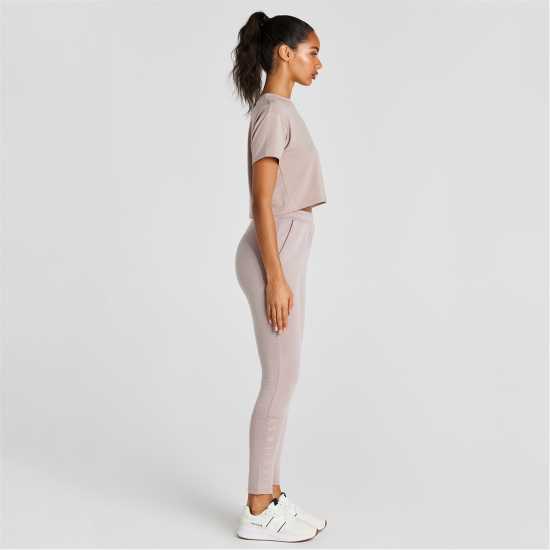 Дамски тениски и фланелки Siksilk Sports Essentials Crop Top Womens Розово Siksilk Sports Essentials Crop Top Womens Розово Дамски тениски и фланелки