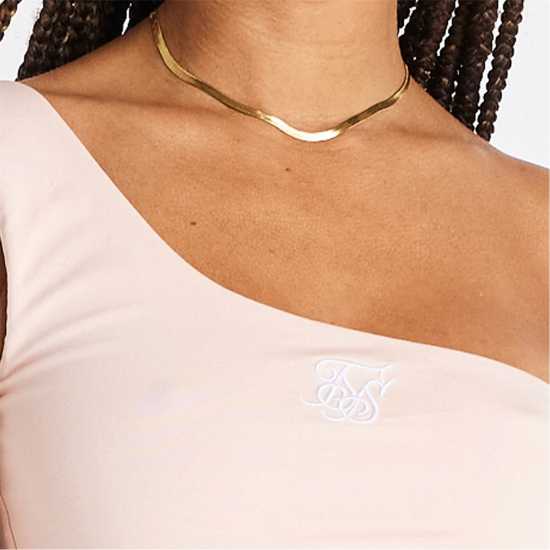 Дамски тениски и фланелки Siksilk Sports Essentials Crop Top Womens Розово Siksilk Sports Essentials Crop Top Womens Розово Дамски тениски и фланелки