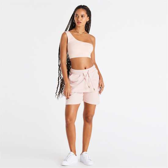 Дамски тениски и фланелки Siksilk Sports Essentials Crop Top Womens Розово Siksilk Sports Essentials Crop Top Womens Розово Дамски тениски и фланелки