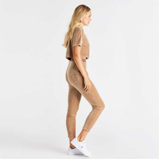 Siksilk Logo T-Shirt Womens Злато Дамски тениски и фланелки