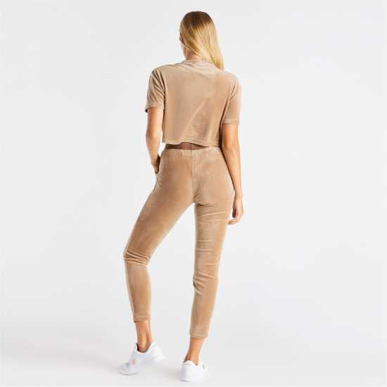 Siksilk Logo T-Shirt Womens Злато Дамски тениски и фланелки