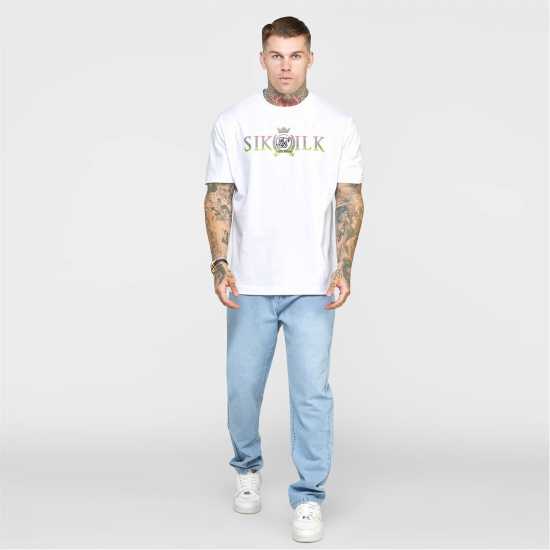 Мъжки дънки Мъжки Дънки Siksilk Straight Legged Jeans Mens Светло синьо Мъжки Дънки Siksilk Straight Legged Jeans Mens Светло синьо Мъжки дънки