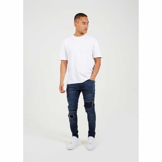 Brave Soul Blue Biker Jean  Мъжки дънки