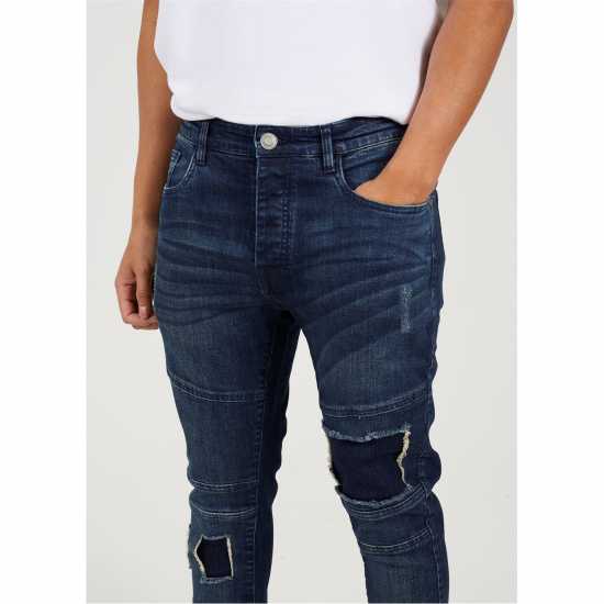 Brave Soul Blue Biker Jean  Мъжки дънки