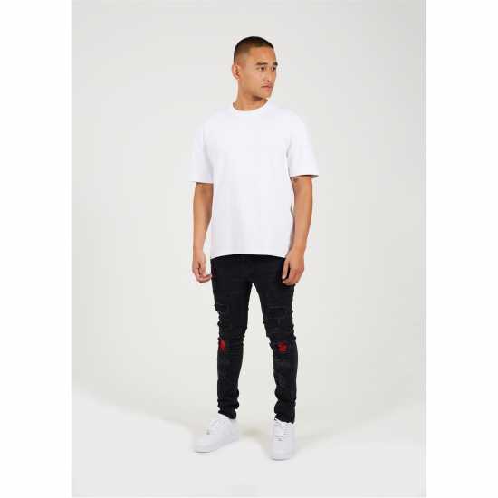 Brave Soul Jean With Contrast Panels  Мъжки дънки