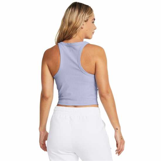Дамски тениски и фланелки Under Armour Meridian Rib Cropped Tank Womens Лилаво Under Armour Meridian Rib Cropped Tank Womens Лилаво Дамски тениски и фланелки