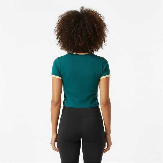 New Balance Women's Crop Top Green 