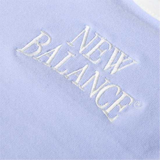 New Balance Women's Crop Top Lilac New Balance Women's Crop Top Lilac