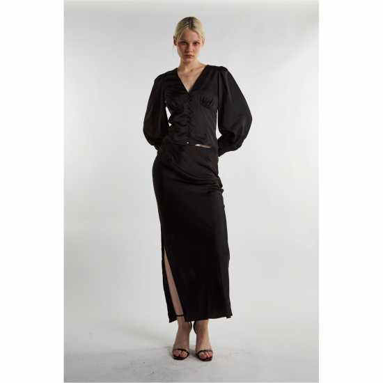 Дамски тениски и фланелки Glamorous Горнище С Дълъг Ръкав Satin Long Sleeve Top Glamorous Горнище С Дълъг Ръкав Satin Long Sleeve Top Дамски тениски и фланелки