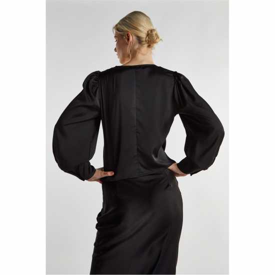 Дамски тениски и фланелки Glamorous Горнище С Дълъг Ръкав Satin Long Sleeve Top Glamorous Горнище С Дълъг Ръкав Satin Long Sleeve Top Дамски тениски и фланелки