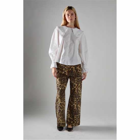 Дамски тениски и фланелки Glamorous Statement Collar Blouse Glamorous Statement Collar Blouse Дамски тениски и фланелки