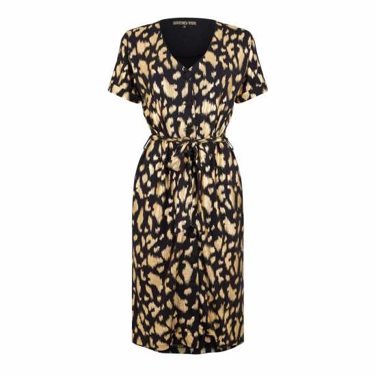 Biba Десенирана Рокля Foil Printed Dress  Дамски поли и рокли