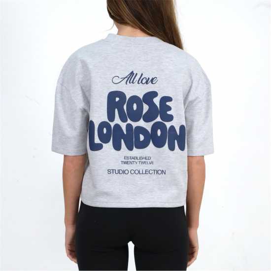 London All Love Crop T-Shirt  